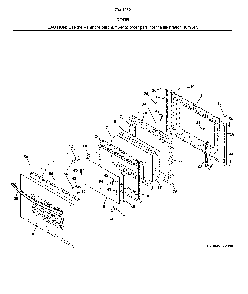 Part Location Diagram of 5304513544 Frigidaire GLASS ASSEMBLY