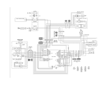 Wiring Diagram Diagram and Parts List for FPHG2399MF3  Frigidaire Refrigerator