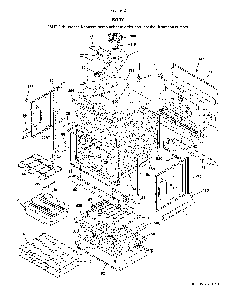 Body Diagram and Parts List for 79049429316  Kenmore Wall Oven
