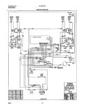 WIRING DIAGRAM Diagram and Parts List for GLEFS76AQC  Frigidaire Range