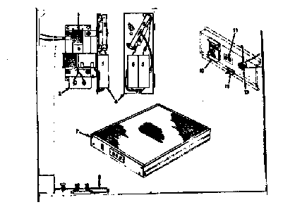 Electronic air cleaner assembly Diagram and Parts List for 867769174  Frigidaire Furnace