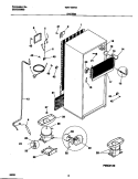 SYSTEM Diagram and Parts List for WRT16NRHD4  Frigidaire Refrigerator