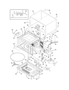 Part Location Diagram of 5304493157 Frigidaire WIRE