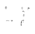 MISCELLANEOUS Diagram and Parts List for DG500JXW1  Frigidaire Dryer
