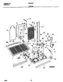 SYSTEM Diagram and Parts List for FRS24ZRHB1  Frigidaire Refrigerator