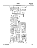 WIRING DIAGRAM Diagram and Parts List for FRS26R2AW4  Frigidaire Refrigerator