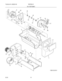 ICE CONTAINER Diagram and Parts List for WWSS2601KS3  Crosley Refrigerator