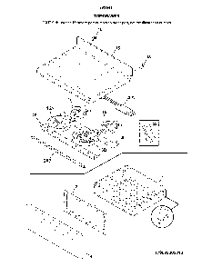 Top/drawer Diagram and Parts List for 79094179315  Kenmore Range