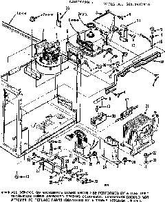 Cavity Parts Diagram and Parts List for 5649987910  Kenmore Microwave