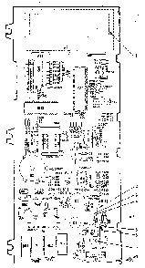Power And Control Circuit Board Diagram and Parts List for 5648688410  Kenmore Microwave