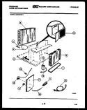 UNIT PARTS Diagram and Parts List for AW09NT5F1  Frigidaire Air Conditioner