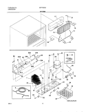 SYSTEM Diagram and Parts List for GRT18C6AW0  Gibson Refrigerator