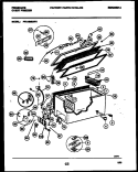 CHEST FREEZER PARTS Diagram and Parts List for FFC18M5AW1  Frigidaire Freezer
