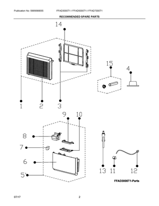 Part Location Diagram of 5304512491 Frigidaire SWITCH