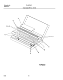 WINDOW MOUNTING PARTS Diagram and Parts List for FAH08EM1T1  Frigidaire Air Conditioner