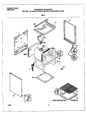 BODY Diagram and Parts List for MPF300PBWF  Frigidaire Cooktop