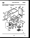 Part Location Diagram of 3204827 Frigidaire PANEL-BACK
