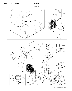 Part Location Diagram of 5304511967 Frigidaire COMPRESSOR