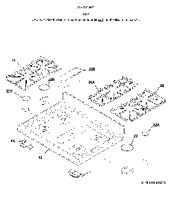 Top Diagram and Parts List for 79078143414  Kenmore Range