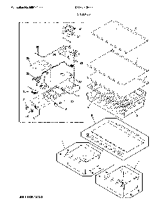 Shelves Diagram and Parts List for LFTR2045VF0  Frigidaire Refrigerator