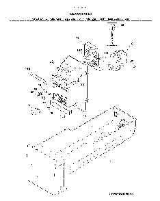 Container Diagram and Parts List for 2537034341H  Kenmore Refrigerator