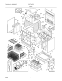 Part Location Diagram of 318355050 Frigidaire TRIM