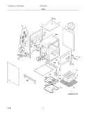 Part Location Diagram of 318136800 Frigidaire BRACKET