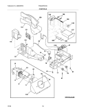 CONTROLS Diagram and Parts List for FRS23KF5CS0  Frigidaire Refrigerator