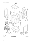 BODY Diagram and Parts List for TEF326FSC  Tappan Range