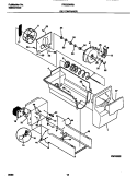 Part Location Diagram of 5304407106 Frigidaire COVER-MOTOR