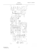 WIRING DIAGRAM Diagram and Parts List for FRS266ZDSB5  Frigidaire Refrigerator