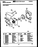 AIR HANDLING PARTS Diagram and Parts List for AK22E5RYA  Gibson Air Conditioner