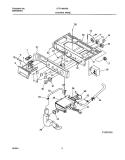 CONTROL PANEL Diagram and Parts List for GTF1040AS0  Gibson Washer
