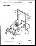 POWER DRY AND MOTOR PARTS Diagram and Parts List for TDB662RBR0  Tappan Dishwasher