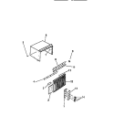 CABINET, FRONT, WRAPPER Diagram and Parts List for MH308C1QA  Kelvinator Air Conditioner
