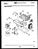 BURNER, MANIFOLD AND GAS CONTROL Diagram and Parts List for 30DPMCWAN5  Tappan Range