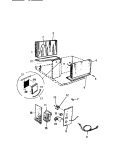 CONTROL PARTS Diagram and Parts List for AS227K2K1  Frigidaire Air Conditioner