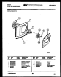 AIR HANDLING PARTS Diagram and Parts List for AL05A4EVG  Gibson Air Conditioner
