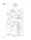WIRING SCHEMATIC Diagram and Parts List for FRS26KF7AB5  Frigidaire Refrigerator