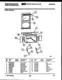CABINET AND INSTALLATION PARTS Diagram and Parts List for AS18EP2K1  Frigidaire Air Conditioner