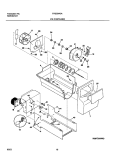ICE CONTAINER Diagram and Parts List for FRS26W2AW6  Frigidaire Refrigerator