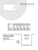 COVER Diagram and Parts List for CFMV157GQA  Frigidaire Microwave
