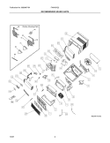 RECOMMENDED SPARE PARTS Diagram and Parts List for FAM187Q2A3  Frigidaire Air Conditioner