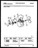 CAM Diagram and Parts List for 61-1093-10-00  Tappan Dishwasher
