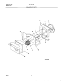 AIRHAND Diagram and Parts List for FAL104K1A1  Frigidaire Freezer