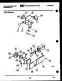 REFRIGERATOR CONTROL ASSEMBLY, DAMP Diagram and Parts List for RS192MCF0  Frigidaire Refrigerator