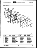 Part Location Diagram of 5303202109 Frigidaire HANDLE