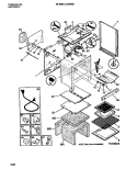 BODY Diagram and Parts List for 30-3982-23-03  Tappan Range