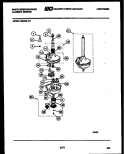 TRANSMISSION PARTS Diagram and Parts List for SM230LXW2  Frigidaire Washer