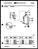 COMPRESSOR PARTS Diagram and Parts List for A08LE2E1  Frigidaire Air Conditioner